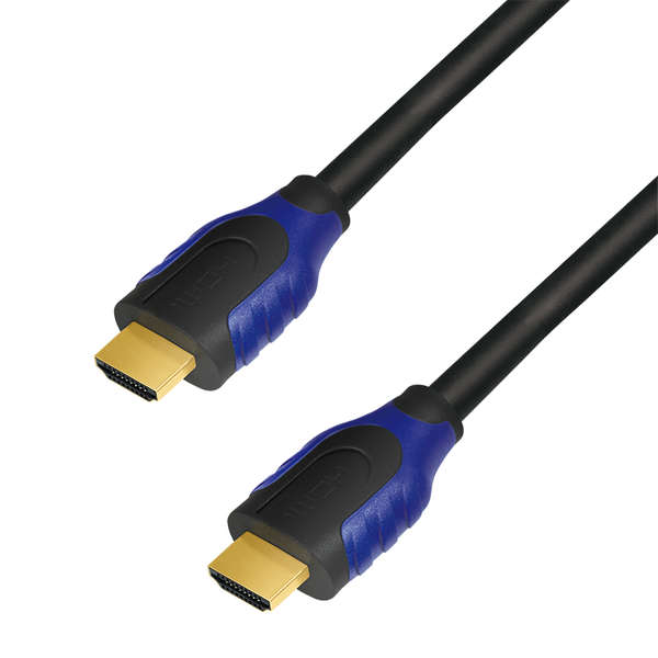 Naar omschrijving van CH0063 - Cable HDMI High Speed with Ethernet, 4K2K/60Hz, 3m