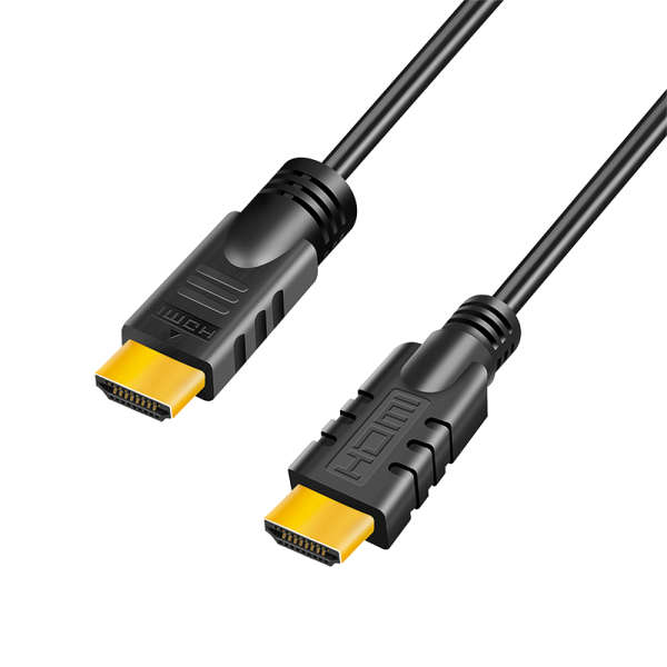 Naar omschrijving van CHA0025 - HDMI cable, A/M to A/M, 4K/30 Hz, amplifier, black, 25 m