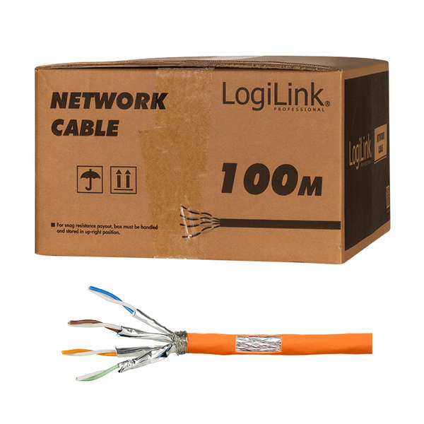 Naar omschrijving van CPV0060 - Cat.7  S/FTP kabel AWG 23 FRNC 1000MHz, Dca, ring 100m