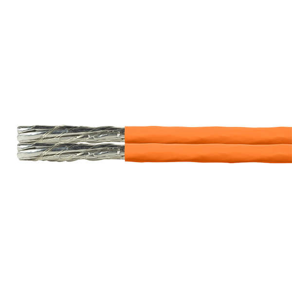 Naar omschrijving van CPV0064 - Duplex installation cable PrimeLine, Cat.7, S/FTP, orange, 500 m