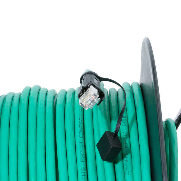 Naar omschrijving van CQ3080S - Cat.6A Mobile Cable Reel S/FTP, 80 m patch cord