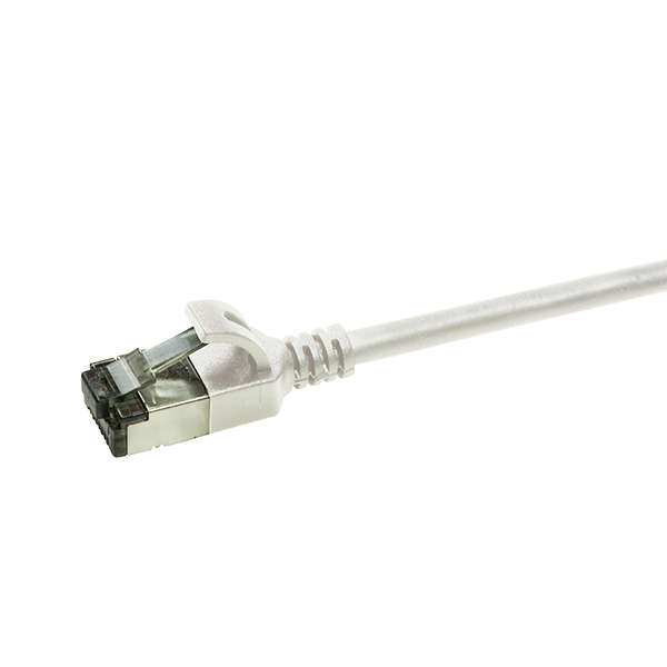 Naar omschrijving van CQ9051S - Slim CAT6A patchkabel U/FTP PIMF SlimLine wit 2m