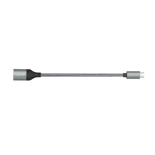 Naar omschrijving van CU0106 - USB 3.2 Gen1 Type-C adapter, C/M to USB-A/F,5 Gbps,15W,OTG,Alu,dark grey, 0.15 m