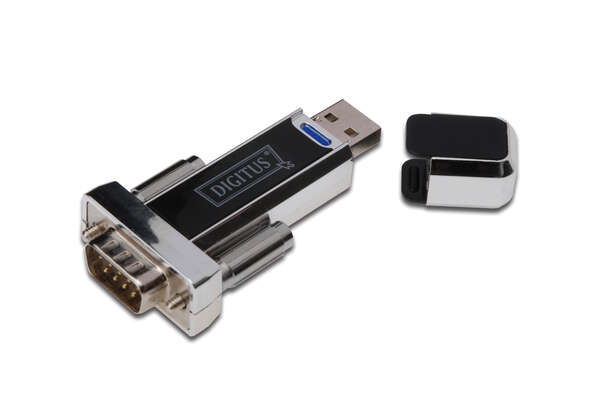 Naar omschrijving van DA-70155-1 - USB to Serial Adapter, RS232 USB1.1, RS232 chipset PL2303GT