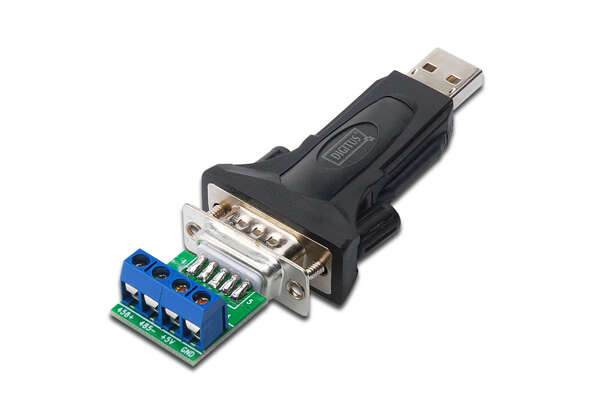Naar omschrijving van DA-70157 - USB 2.0 to serial Converter, RS485 incl. USB A Cable 80cm USB A M / USB A F