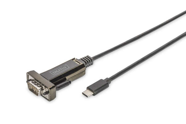 Naar omschrijving van DA-70166 - USB Type C 2.0 to serial Converter, DSUB 9M 1m cable length, FTDI chipset