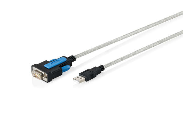 Naar omschrijving van DA-70170 - USB to DB9 RS232 cable with FT232RNL Chipset Transparent PVC Jacket, 1.8 m