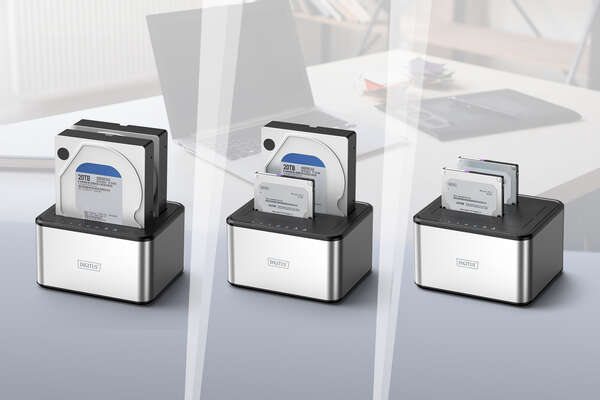 Naar omschrijving van DA-71540-2 - SATA Docking Station USB 3.0, 2-port, 2.5