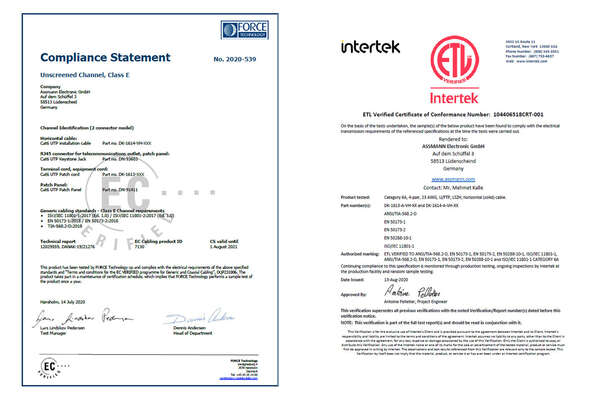 Naar omschrijving van DK-1614-A-VH-305 - CAT 6A U-UTP installation cable, 500 MHz Dca (EN 50575), AWG 23/1, 305 m drum, Sx, blue