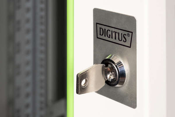 Naar omschrijving van DN-19-16-U - 16U wall mounting cabinet, Unique 820x600x450 mm, color grey (RAL 7035)