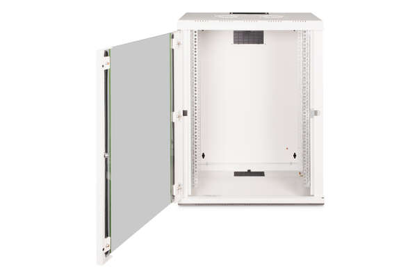 Naar omschrijving van DN-19-16-U - 16U wall mounting cabinet, Unique 820x600x450 mm, color grey (RAL 7035)