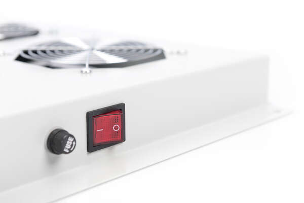 Naar omschrijving van DN-19-FAN-4-N - DIGITUS Roof Cooling Unit for Unique & Varioflex-N Network Cabinets