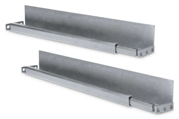 Naar omschrijving van DN-19-GS-NW - Slide rails, L shape, for 600-800 mm depth racks adjustable 350-600 mm depth, set with 2 pieces