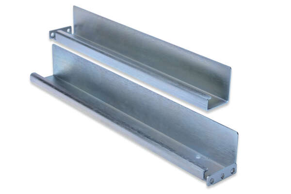 Naar omschrijving van DN-19-GS-NW - Slide rails, L shape, for 600-800 mm depth racks adjustable 350-600 mm depth, set with 2 pieces