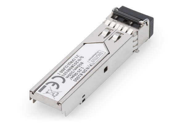 Naar omschrijving van DN-81000 - 1.25 Gbps SFP Module, Multimode LC Duplex Connector, 850nm, Up to 550m