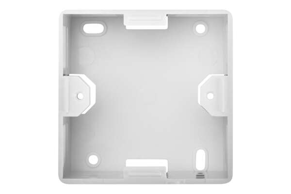 Naar omschrijving van DN-9006-N - CAT 6 wall outlet, shielded, 2x RJ45 8P8C, LSA, pure white, surface mount