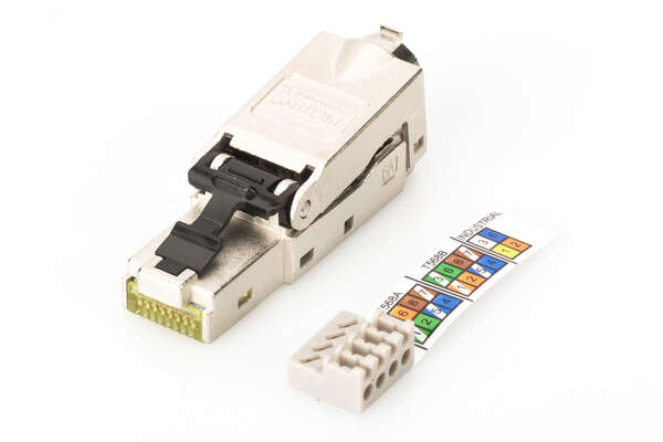 Naar omschrijving van DN-93631-1 - CAT 6A Field Termination Plug, STP, dust cap, TIA 568-A,B,Profinet, 1 pcs.