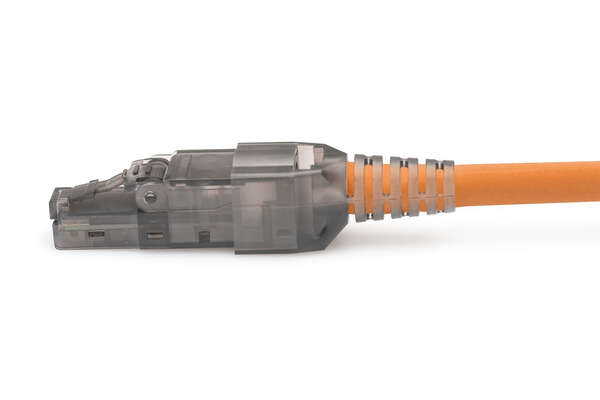 Naar omschrijving van DN-93633 - CAT 6A connector for field assembly, unshielded AWG 27/7 to 22/1, solid and stranded wire