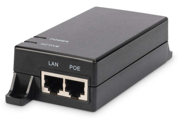 Naar omschrijving van DN-95102-1 - Gigabit Ethernet PoE Injector, 802.3af Power Pins:4/5(+),7/8(-), 15.4W