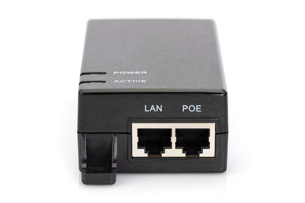 Naar omschrijving van DN-95102-1 - Gigabit Ethernet PoE Injector, 802.3af Power Pins:4/5(+),7/8(-), 15.4W