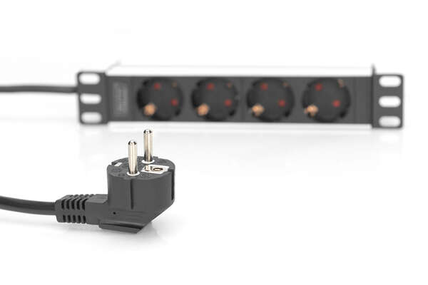 Naar omschrijving van DN-95418 - 1U Aluminum PDU, 254 mm (10