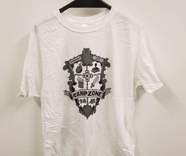Naar omschrijving van DUH-CZ2015S-S - CampZone 2015 T-shirt maat S unisex