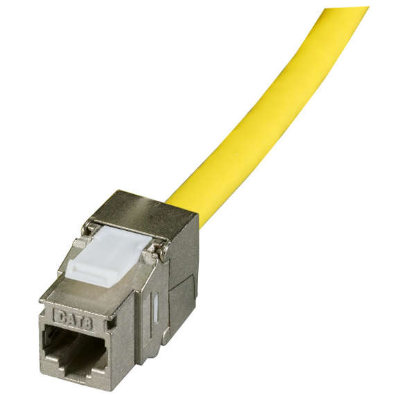 Naar omschrijving van E-20092 - RJ45 Keystone STP, Cat 8  2000MHz