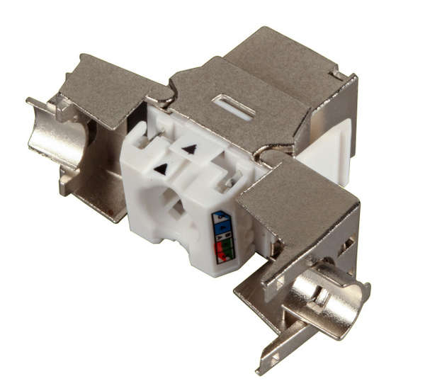 Naar omschrijving van E-20092 - RJ45 Keystone STP, Cat 8  2000MHz