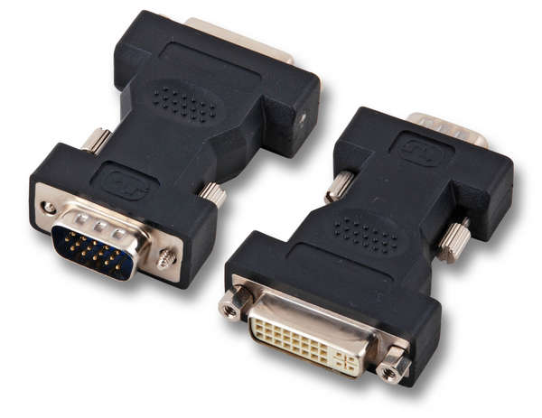 Naar omschrijving van EB462 - DVI adapter, DVI24+5 female / HDsub15 male