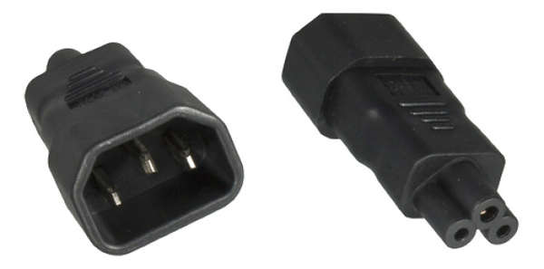 Naar omschrijving van EB515 - Verloop adapter IEC 60320 C14 naar C5