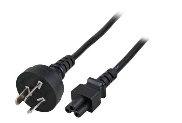 Naar omschrijving van EK481-1-8 - Power Cable China Type I - C5 180°, black, 1,8m