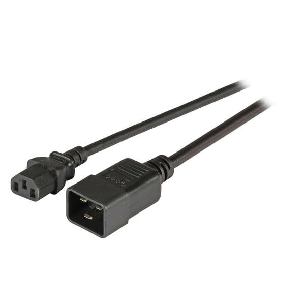 Naar omschrijving van EK531-1-8 - Extension Cable C20 180gr - C13 180gr, black, 1,8m