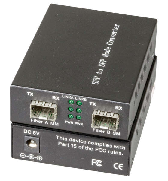 Naar omschrijving van EL031 - Media Converter Gigabit met 2 SFP port