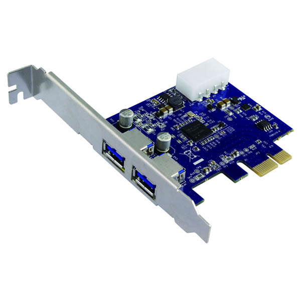 Naar omschrijving van ELM110001 - USB3.0 Extension card, PCI Express 2.0