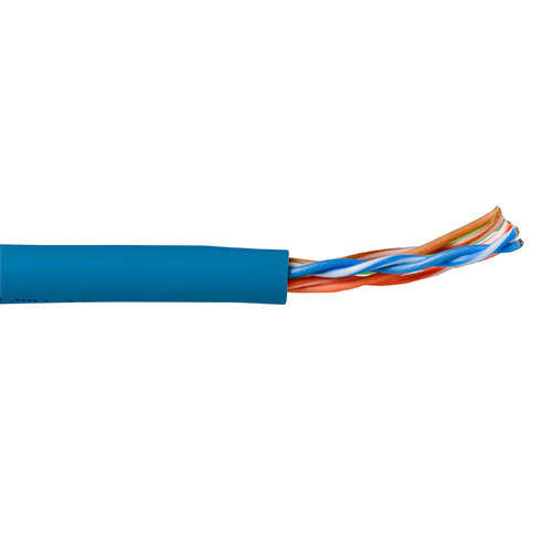 Naar omschrijving van EP356B - ACT CAT5E U/UTP soepel patch blauw 305m