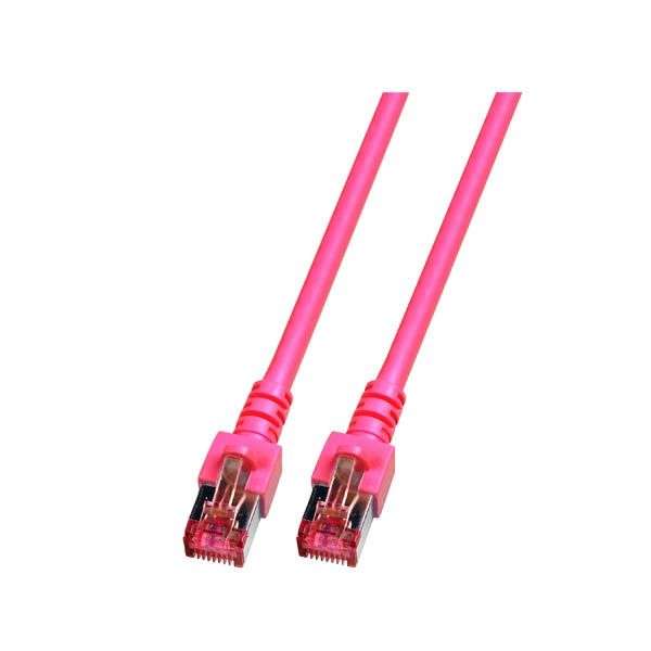 Naar omschrijving van ENS6RZ020 - Cat.6 S/FTP patchkabel roze  2m