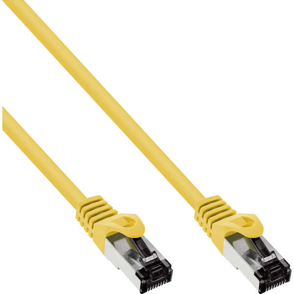 Naar omschrijving van ES8GE003 - Patch Cable S/FTP PiMF Cat.8.1 LSZH 2000MHz geel 0,3m