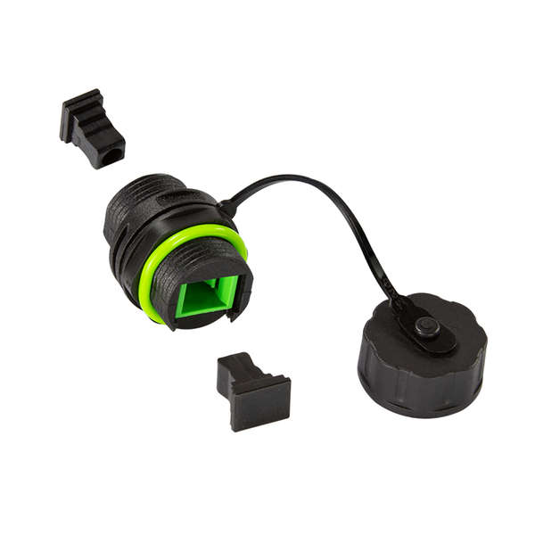 Naar omschrijving van FA05SX1 - Waterproof fiber optic Simplex SC connector with dust cap