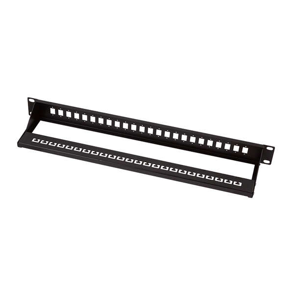 Naar omschrijving van FB0002B - Fiber Optic Panel for 24× LC-Duplex or SC-Simplex adapter, black
