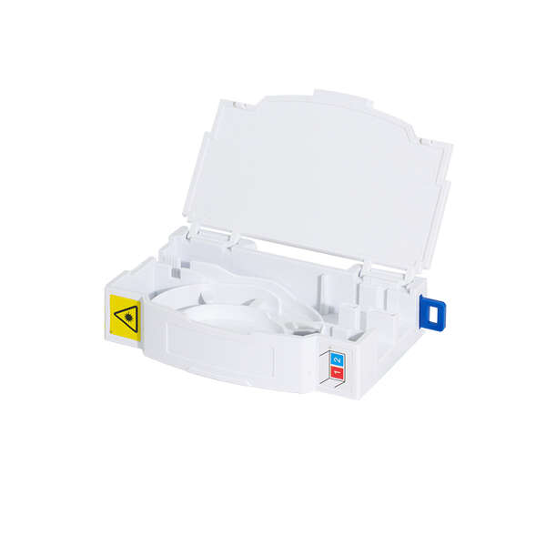 Naar omschrijving van FB1008 - FTTH termination box for Din rail mounting, 2 ports, white