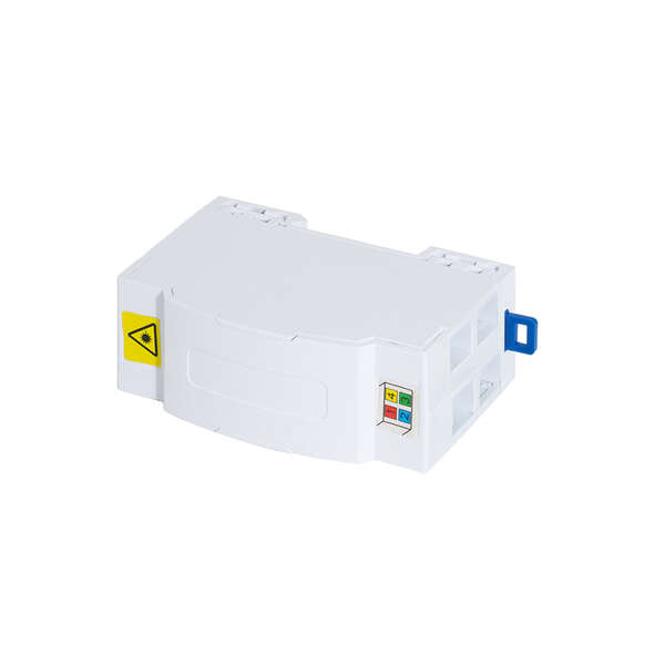 Naar omschrijving van FB1009 - FTTH termination box for Din rail mounting, 4 ports, white