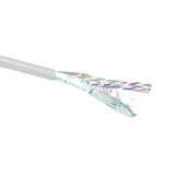 Naar omschrijving van FS6103 - ACT Cat 6A F/UTP massieve installatiekabel, PVC, CPR euroklasse ECA, 24AWG, grey 305 meter