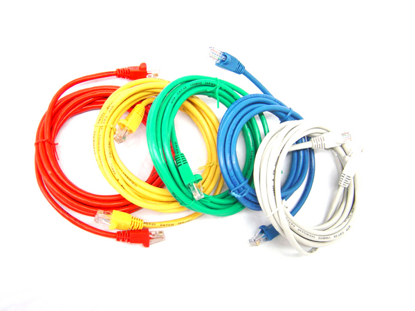 Gekleurde cat5e kabels Gekleurde cat5e kabels