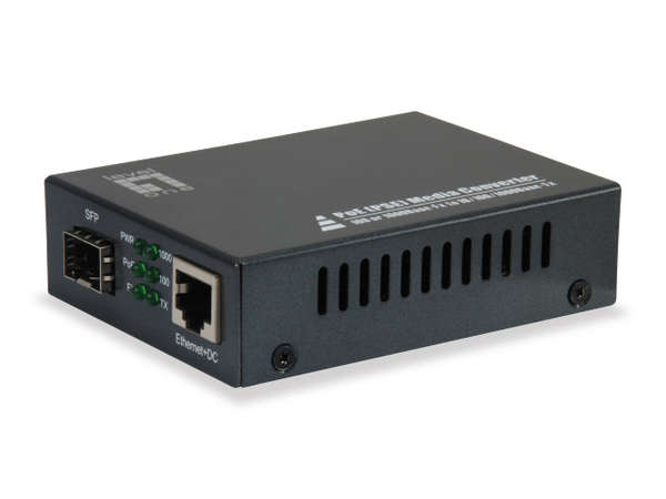 Naar omschrijving van GVT-2012 - Gigabit Ethernet PoE Media Konverter, RJ45 - SFP