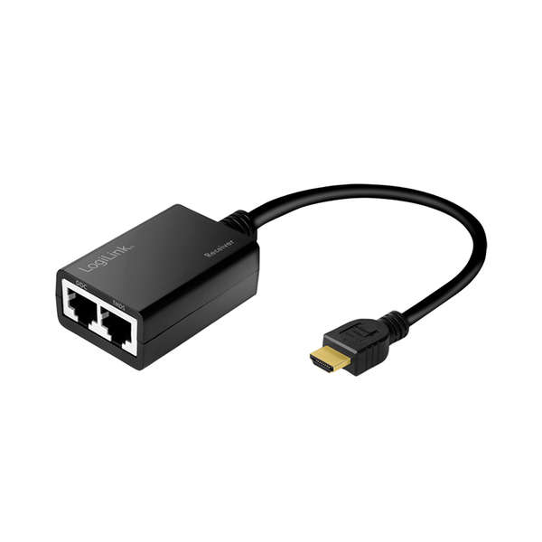 Naar omschrijving van HD0021 - HDMI Extender set CAT5/6 up to 30 Meter