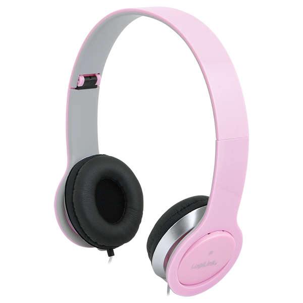 Naar omschrijving van HS0032 - Stereo high quality headset, pink