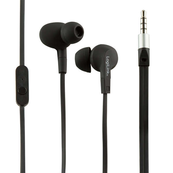 Naar omschrijving van HS0042 - Water resistant (IPX6) Stereo In-Ear headset, black