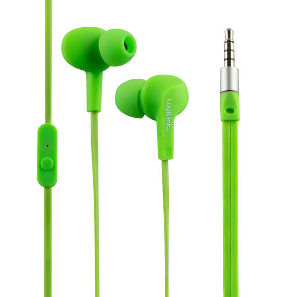 Naar omschrijving van HS0044 - Water resistant (IPX6) Stereo In-Ear headset, green