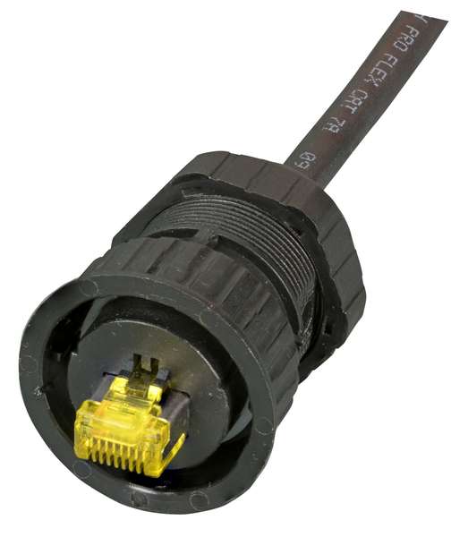 Naar omschrijving van IP68ST6ATM - IP68 Cable gland for RJ45 HRS TM11/21/31 St, Bayonet locking