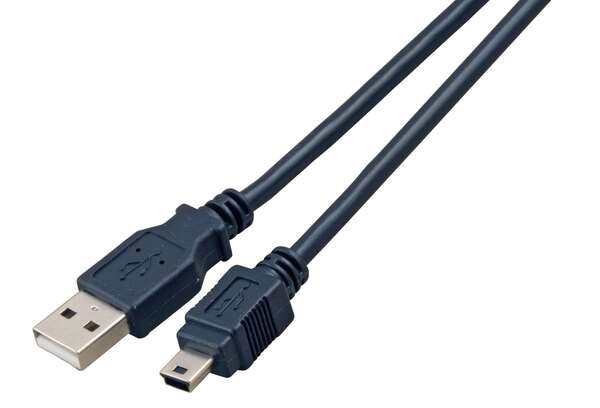Naar omschrijving van K5250SW-0-5V2 - USB2.0 Connection Cable A-Mini B (5pol), M-M, 0,5m, black